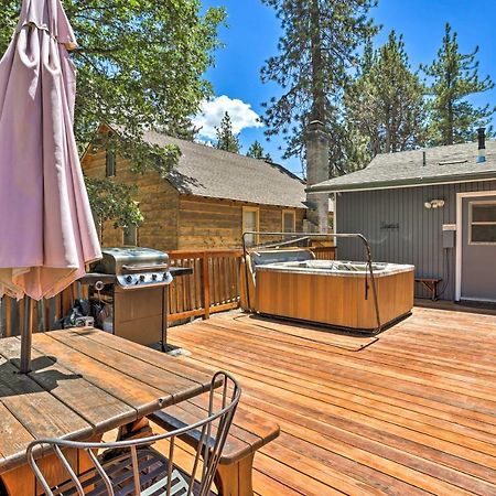 Big Bear Cabin With Deck And Hot Tub, Near Resorts! Биг Бэар Лейк Экстерьер фото
