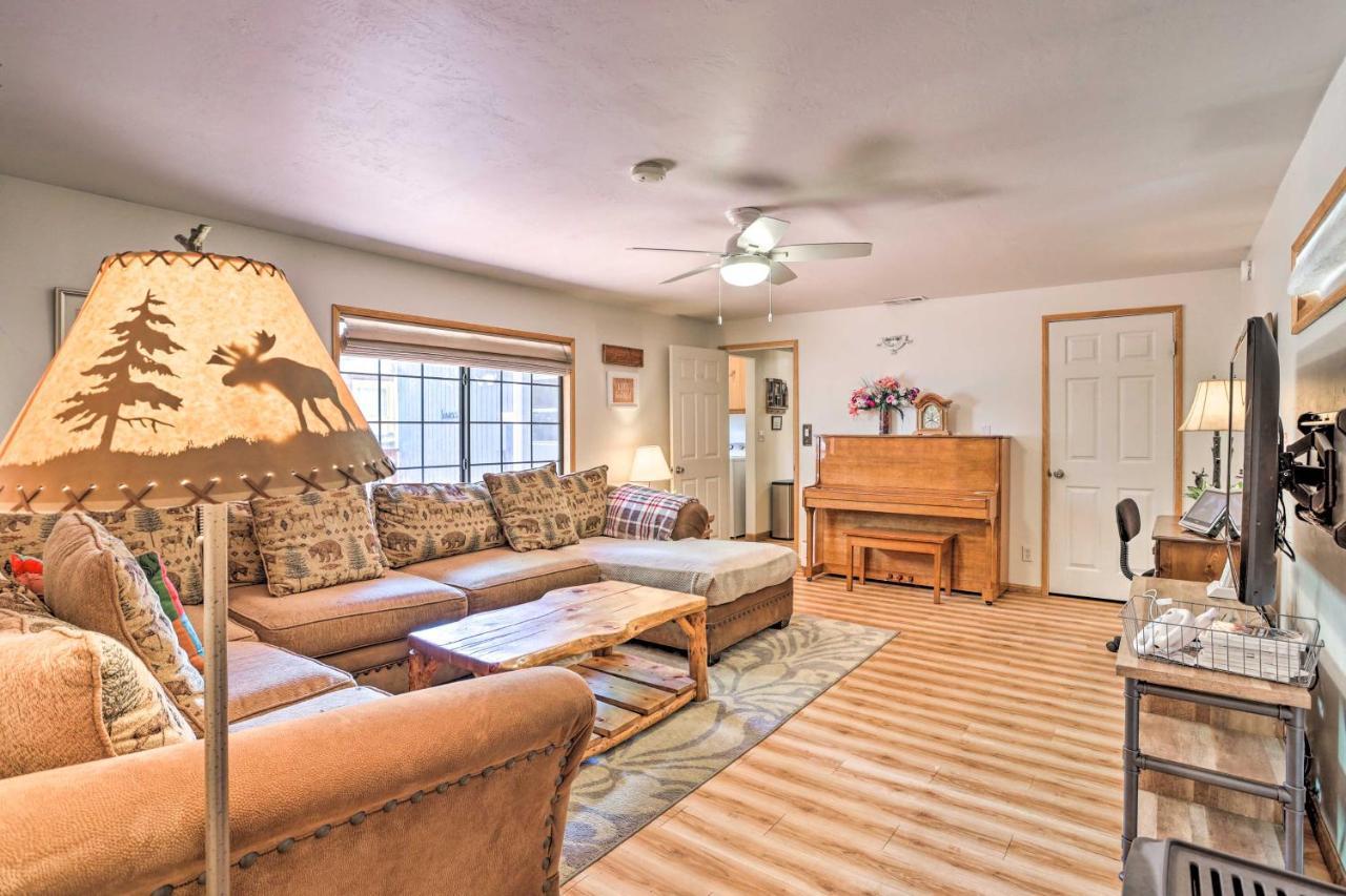 Big Bear Cabin With Deck And Hot Tub, Near Resorts! Биг Бэар Лейк Экстерьер фото
