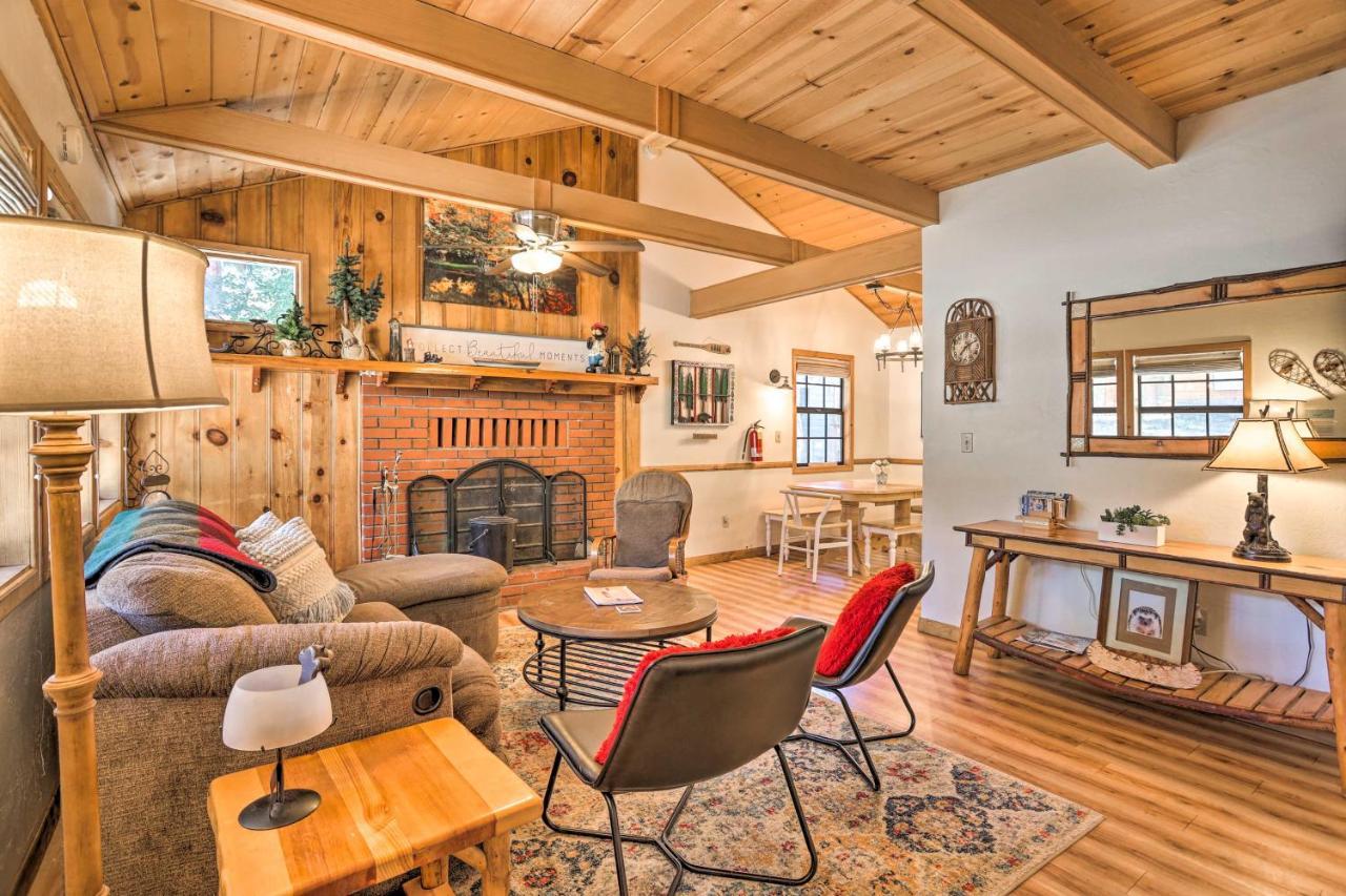 Big Bear Cabin With Deck And Hot Tub, Near Resorts! Биг Бэар Лейк Экстерьер фото