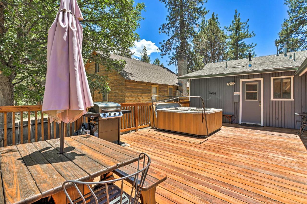Big Bear Cabin With Deck And Hot Tub, Near Resorts! Биг Бэар Лейк Экстерьер фото