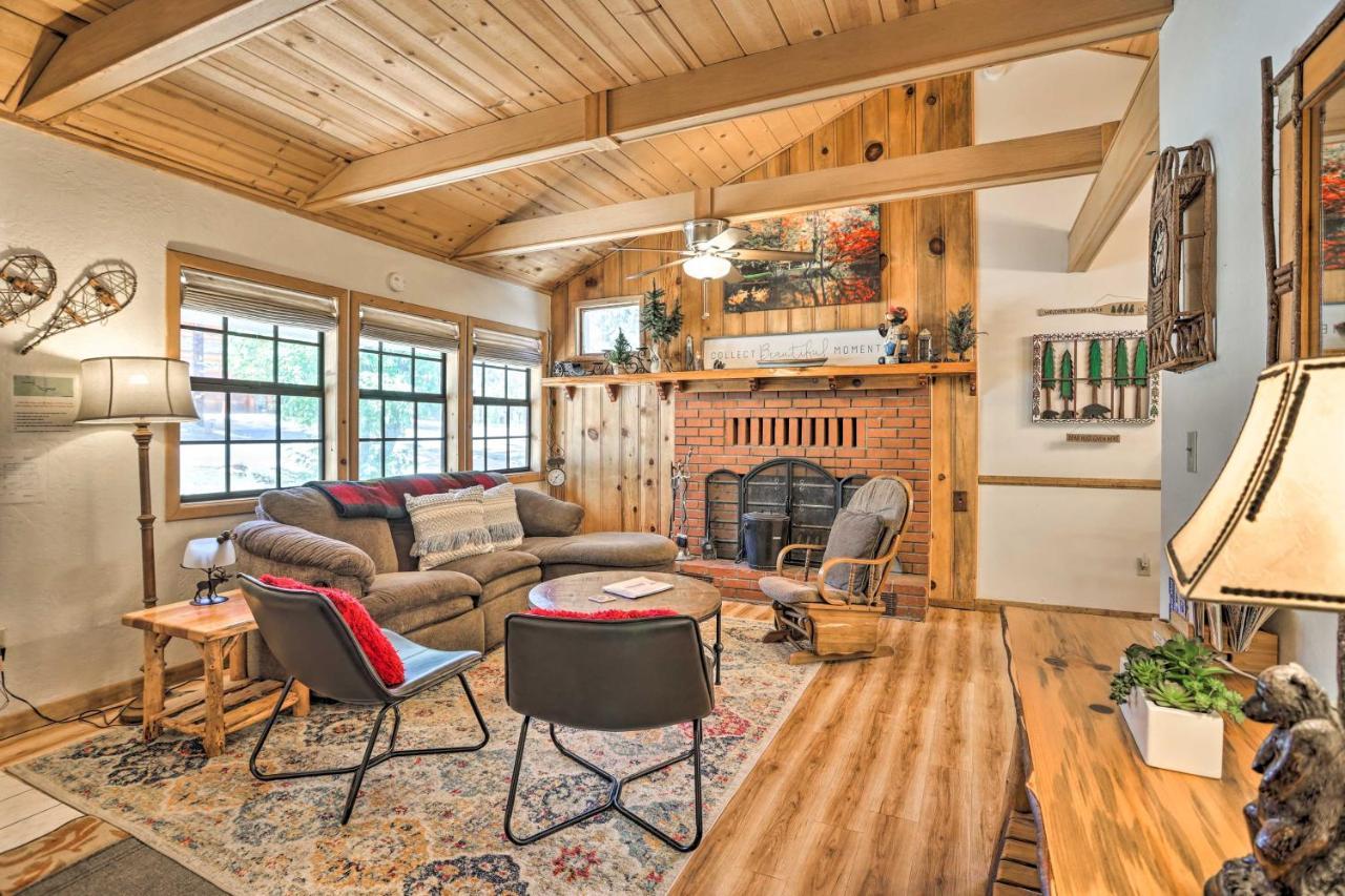 Big Bear Cabin With Deck And Hot Tub, Near Resorts! Биг Бэар Лейк Экстерьер фото